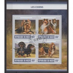 Niger - 2017 - Nb 4095/4098 - Dogs - Used