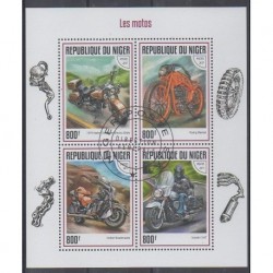 Niger - 2017 - Nb 4263/4266 - Motorcycles - Used