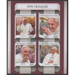 Niger - 2017 - Nb 4043/4046 - Pope - Used