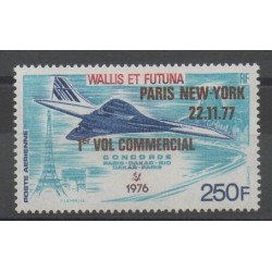 Wallis et Futuna - Poste aérienne - 1977 - No PA75 - avions