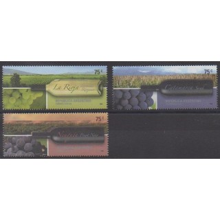 Acheter cette série de timbres d'Argentine de l'année 2006 (No 2631/2633).