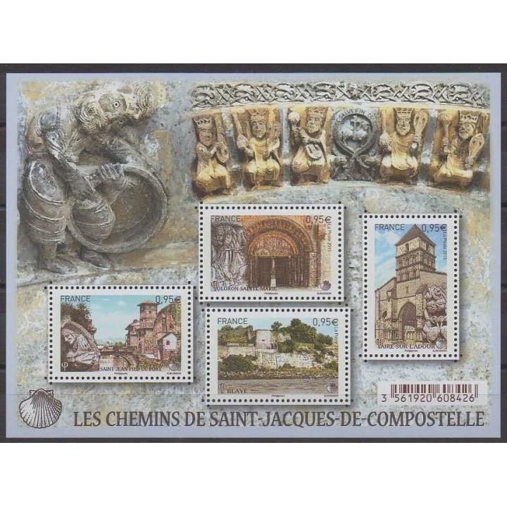 Acheter cette série de timbres de France de l'année 2015 (No 4949/4952).