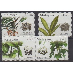 Malaysia - 2004 - Nb 1057/1060 - Flora