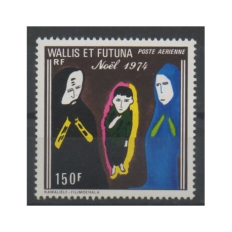 Wallis et Futuna - Poste aérienne - 1974 - No PA57 - Noël