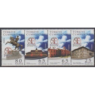 Acheter cette série de timbres de Turquie de l'année 2009 (No 3427/3430).