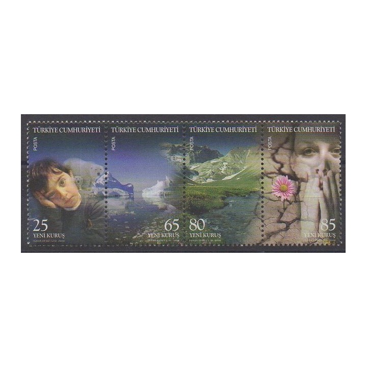 Acheter cette série de timbres de Turquie de l'année 2008 (No 3364/3367).