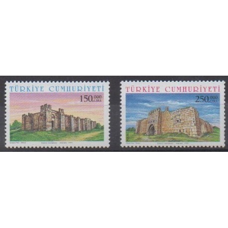 Turkey - 1999 - Nb 2936/2937 - Monuments