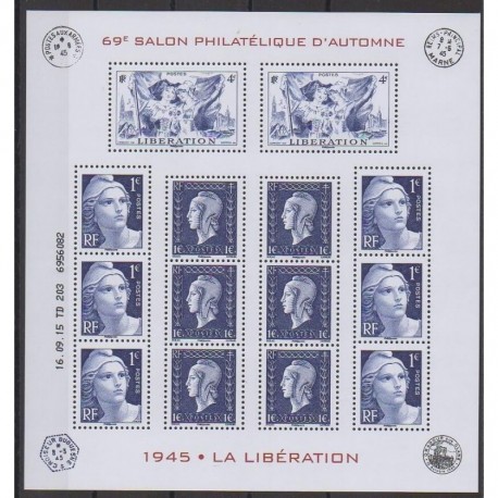 France - Poste - 2015 - No 4986/4988