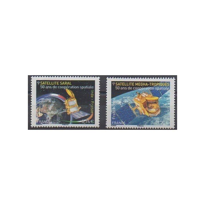 Buy this set of stamps of France of the year 2015 (Nb 4945/4946).