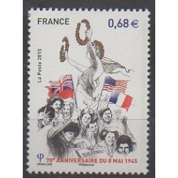 France - Poste - 2015 - No 4954 - Seconde Guerre Mondiale