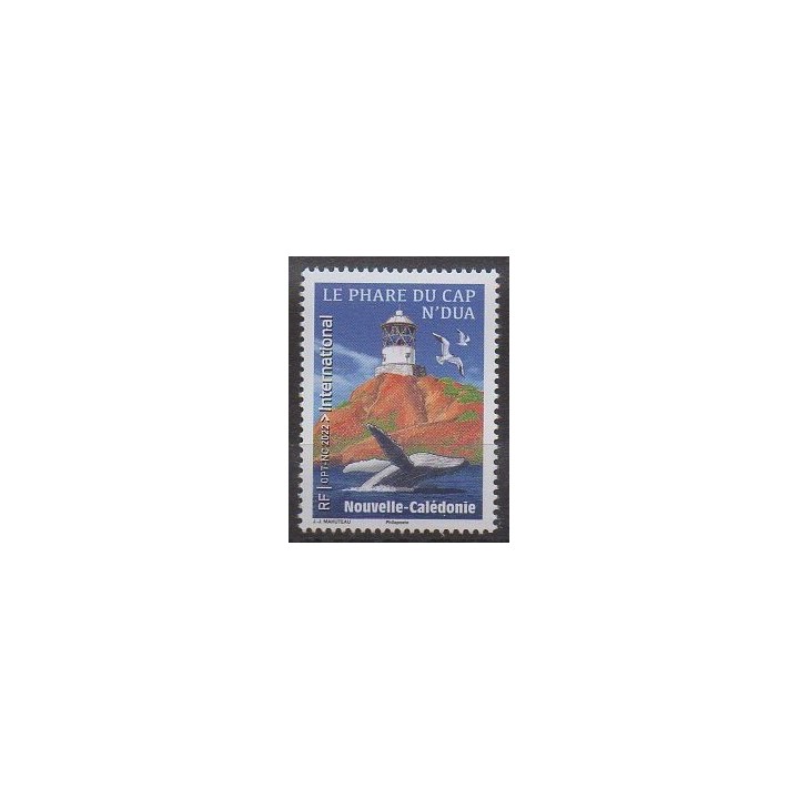 Acheter ce timbre de Nouvelle-Calédonie de l'année 2022 (Le phare du cap N'Dua).