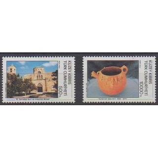 Buy this set of stamps of Turkey - Northern Cyprus of the year 1993 (Nb 324/325).