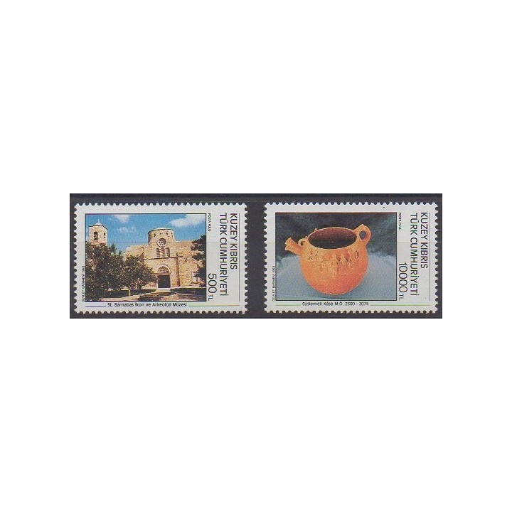 Buy this set of stamps of Turkey - Northern Cyprus of the year 1993 (Nb 324/325).