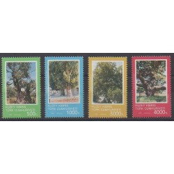Turkey - Northern Cyprus - 1993 - Nb 326/329 - Trees