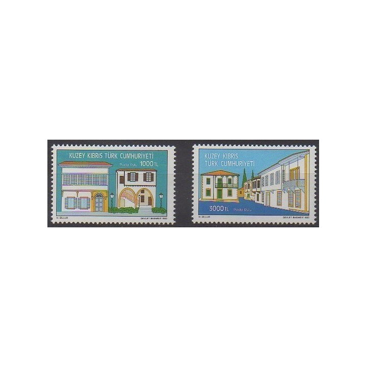 Buy this set of stamps of Turkey - Northern Cyprus of the year 1993 (Nb 330/331).