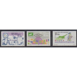 Acheter cette série de timbres de Turquie (Chypre du nord) de l'année 2005 (No 566/568).