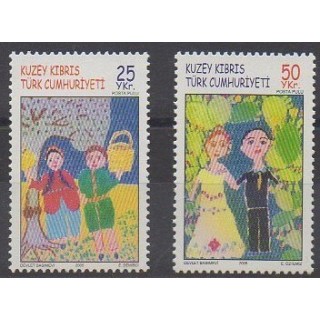 Acheter cette série de timbres de Turquie (Chypre du nord) de l'année 2005 (No 571/572).