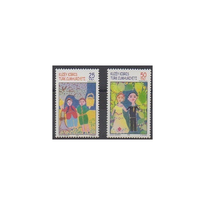 Buy this set of stamps of Turkey - Northern Cyprus of the year 2005 (Nb 571/572).