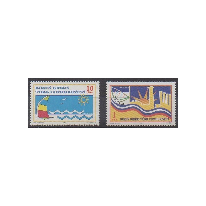 Acheter cette série de timbres de Turquie (Chypre du nord) de l'année 2005 (No 569/570).