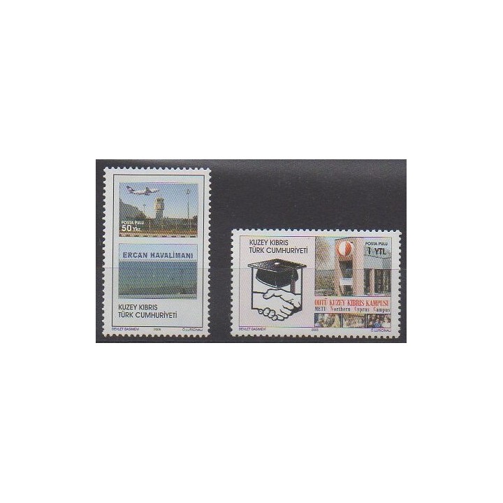 Acheter cette série de timbres de Turquie (Chypre du nord) de l'année 2005 (No 583/584).