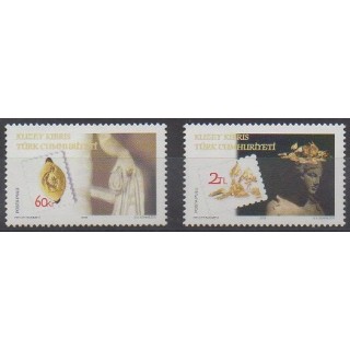 Buy this set of stamps of Turkey - Northern Cyprus of the year 2009 (Nb 647/648).