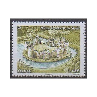 Acheter ce timbre de France de l'année 2022 (Château de Commequiers).