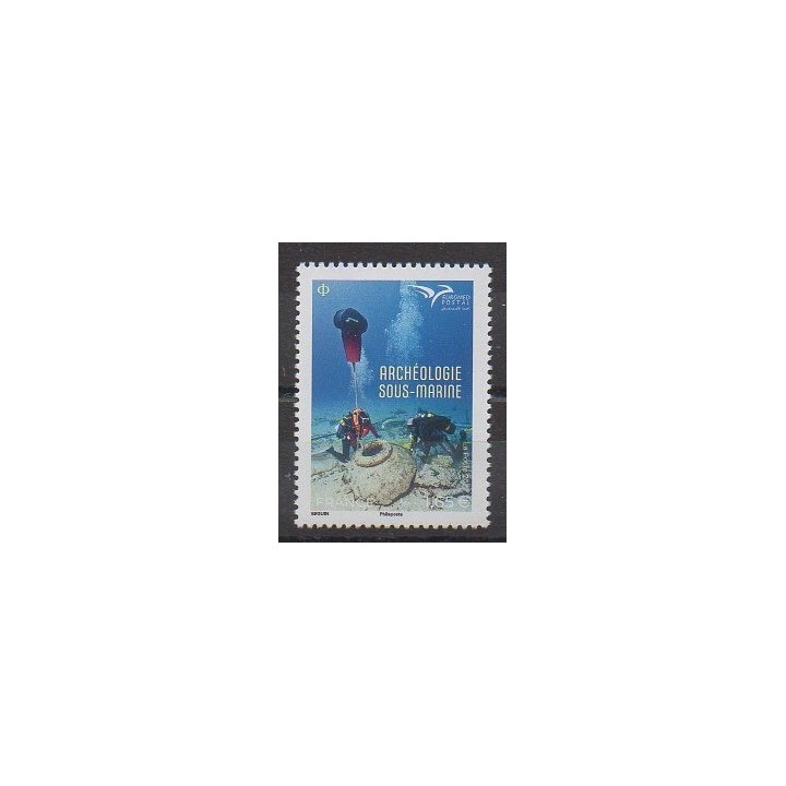 Buy this stamp of France of the year 2022 (Archéologie sous-marine).