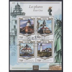 Niger - 2015 - Nb 2786/2789 - Lighthouses - Used