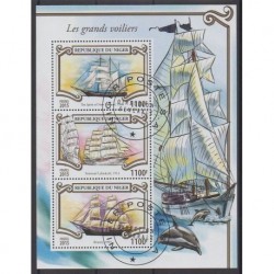 Niger - 2015 - Nb 2953/2955 - Boats - Used