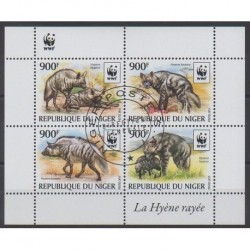 Niger - 2015 - No 3067/3070 - Mammifères - Espèces menacées - WWF - Oblitérés
