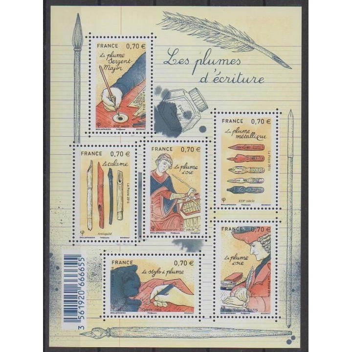 Acheter cette série de timbres de France de l'année 2016 (No 5098/5103).