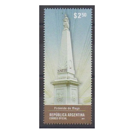 Argentina - 2011 - Nb 2906 - Monuments