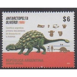 Argentine - 2015 - No 3071 - Animaux préhistoriques