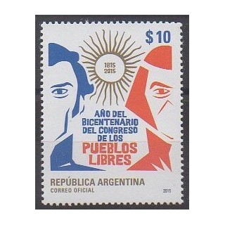 Buy this stamp of Argentina of the year 2015 (Nb 3081).