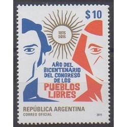 Argentina - 2015 - Nb 3081 - Various Historics Themes