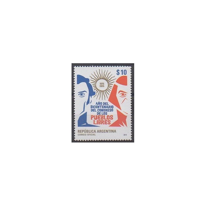 Acheter ce timbre d'Argentine de l'année 2015 (No 3081).