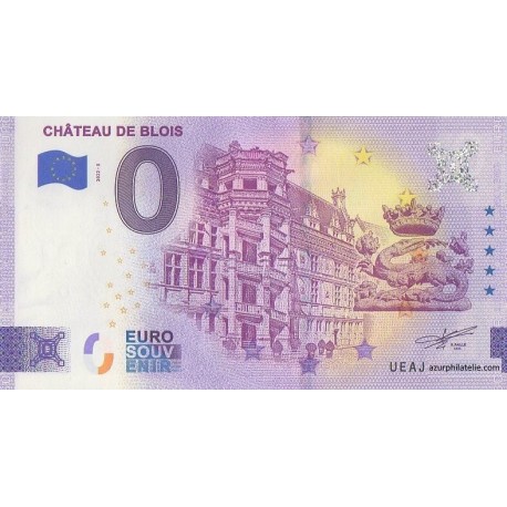 Euro banknote memory - 41 - Château Royal de Blois - 2022-5
