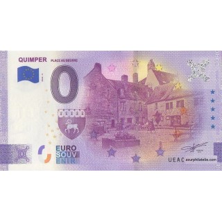 Euro banknote memory - 2022 - Quimper - Place au Beurre  - (Finistère)