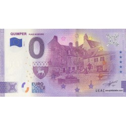 Billet souvenir - 29 - Quimper - Place au Beurre - 2022-3