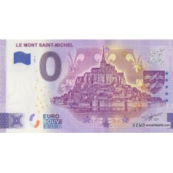 Euro banknote memory - 50 - Le Mont Saint-Michel - 2022-3
