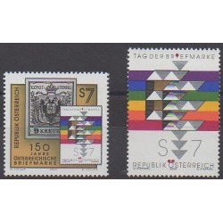 Autriche - 2000 - No 2140/2141 - Philatélie