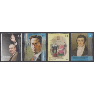 Acheter cette série de timbres d'Argentine de l'année 2009 (No 2786/2789).