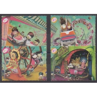 Acheter cette série de timbres d'Argentine de l'année 2009 (No 2795/2798).