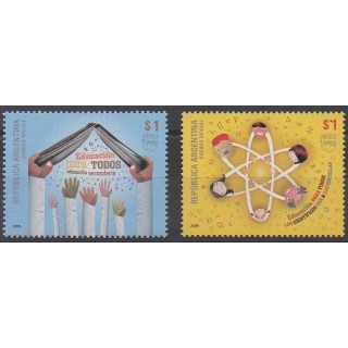 Buy this set of stamps of Argentina of the year 2009 (Nb 2811/2812).