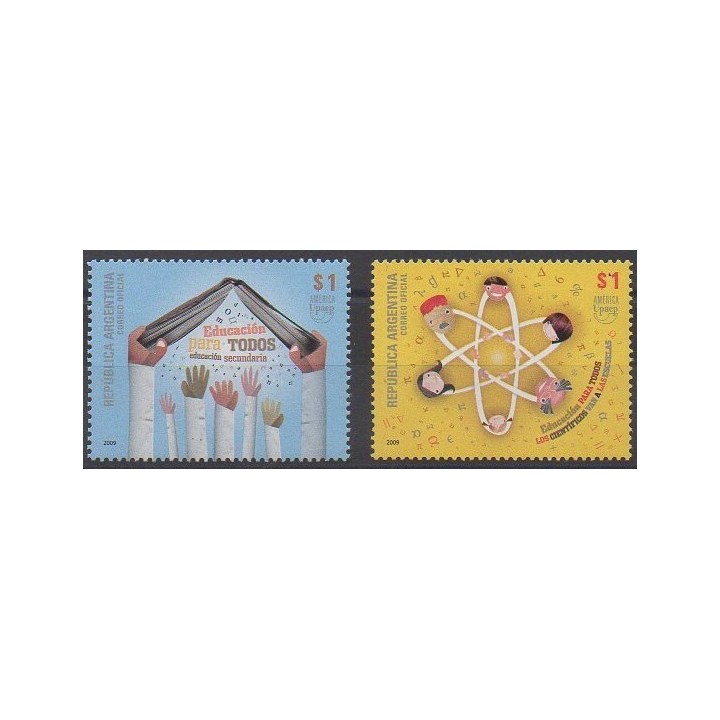 Buy this set of stamps of Argentina of the year 2009 (Nb 2811/2812).