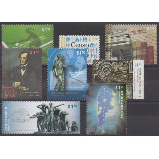 Buy this set of stamps of Argentina of the year 2010 (Nb 2875/2882).