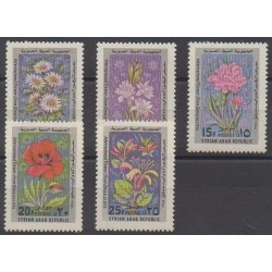 Syr. - 1975 - No 423/427 - Fleurs