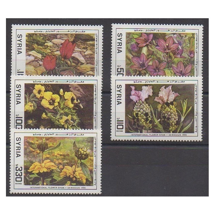 Acheter cette série de timbres de l'année 1986 (No 772/776).