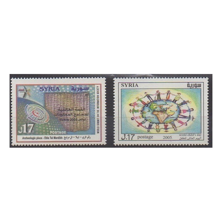 Buy this set of stamps of the year 2005 (Nb 1293/1294).
