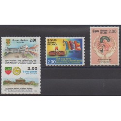 Sri Lanka - 1995 - Nb 1077/1080